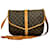 Louis Vuitton Vintage Saumur 35 Monogram Leather Shoulder Bag Brown Plastic  ref.2623957
