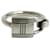Hermès HERMES Cadena Motif Band Ring Silvery  - view 3
