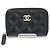 Monedero negro acolchado Chanel
