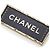 Spilla in pelle e metallo nero e oro Chanel D'oro - vista 4
