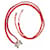 Bracciale in seta Saul di Hermès Arancione