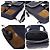 Custodia per smartphone/Borsa a spalla Prada Re-Nylon x Pelle Marrone scuro Blu navy - vista 5