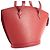 Borsa Tote Saint Jacques Louis Vuitton Rosso - vista 2