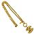Collana a catena placcata oro con motivo Coco Mark vintage di CHANEL D'oro - vista 3