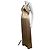 Vera Wang Beeindruckendes vintage golden Abendkleid - Ansicht 2