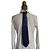 Lanvin Paris Tie – Night Blue Geometric Patterns Navy blue