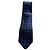 Lanvin Paris Tie – Night Blue Geometric Patterns Navy blue - view 2