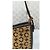 Céline Ava Borsa baguette Triomphe monogramma e pelle beige - vista 13