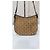 Céline Ava Borsa baguette Triomphe monogramma e pelle beige - vista 3