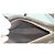 Céline Ava Borsa baguette Triomphe monogramma e pelle beige - vista 6
