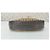 Céline Ava Borsa baguette Triomphe monogramma e pelle beige - vista 7