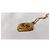 Pendente Chanel logo CC a diamante metallo dorato D'oro - vista 5