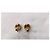 Orecchini Chanel CC Logo Oro e Smalto Nero D'oro - vista 3
