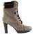 Tod's Gray suede lace-up boots