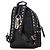 Charm per borsa in pelle nera Fendi Nero - vista 2