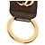 Gucci Ophidia Sherry Line Key Ring Brown Golden - view 4