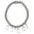 Collana Choker con Logo Script GUCCI 675769 Argento