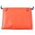 Pochette Cosmetica Hermès Anjou Milo Swift Blu Arancione - vista 3