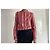 Sinéquanone Blusa a rayas Sinequanone con cuello Mao talla 38 Castaño Negro Roja Crema - vista 14