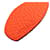 Hermès Hermes Petit H Beaver Epsom Togo Bag Charm Pink Orange  - view 6