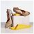 Nina Ricci Sposa Caviglia Intaglio Floreale Grigio Giallo - vista 2