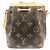 Noe Borsa a Spalla Nano Noé Monogramma Louis Vuitton Marrone - vista 4