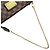 Borsa a Spalla Eva Damier Ebene Louis Vuitton Marrone - vista 12