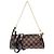 Borsa a Spalla Eva Damier Ebene Louis Vuitton Marrone - vista 2