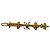 Fermaglio per capelli Baby Louis di Louis Vuitton D'oro - vista 3