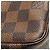 Pochette Billets Macao Damier Ebene Marrone Louis Vuitton - vista 8