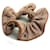 Hermès Hermes Claudia Toile H Hair Scrunchie Brown  - view 1
