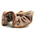 Hermès Hermes Claudia Toile H Hair Scrunchie Brown  - view 2