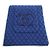 Chanel große gesteppte Schal mit Tasche Blau