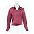 Reformation Not Your Baby bestickte Cropped-Jacke - Ansicht 2
