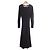 Autre Marque Vestido largo de punto de algodón con encaje SAYASMINE de Samsoe Samsoe Negro