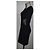 Emilio Pucci Schwarzes Kleid mit Spitzen Details Viscose Größe 40 - Ansicht 3