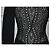Emilio Pucci Schwarzes Kleid mit Spitzen Details Viscose Größe 40 - Ansicht 5