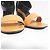 Chloé Sandali in pelle bicolore Chloe Nero Arancione - vista 10
