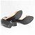Chloé Sandali in pelle bicolore Chloe Nero Arancione - vista 8