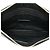 Clutch in pelle nera e bianca Saint Laurent Nero Bianco - vista 7