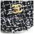 Borsa a spalla mini in tweed nero Chanel con catena - vista 7
