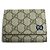 Cartera Gucci GG Tri-Fold Azul Beige