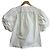 Autre Marque Camisa de Manga Abullonada STINA Blanco - vista 2
