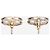 Chanel Goldene CC Ohrstecker im Tweed-Stil - Ansicht 3