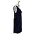 Ärmelloses schwarzes Fuzzi-Kleid aus 100% Viskose - Ansicht 8