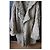 Fuzzi Grande Sciarpa in Maglia Fuzzy Colore Avena Beige - vista 5