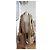 Fuzzi Grande Sciarpa in Maglia Fuzzy Colore Avena Beige - vista 9