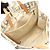 CHANEL Coco Mark Tote Tasche Braun Beige - Ansicht 3