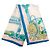 Sciarpa Hermès Carré 90 Tribord Nave a Vela Blu Multicolore Beige