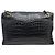 Chanel Bowling Mademoiselle Bolso de Cuero de Cocodrilo Negro - vista 2